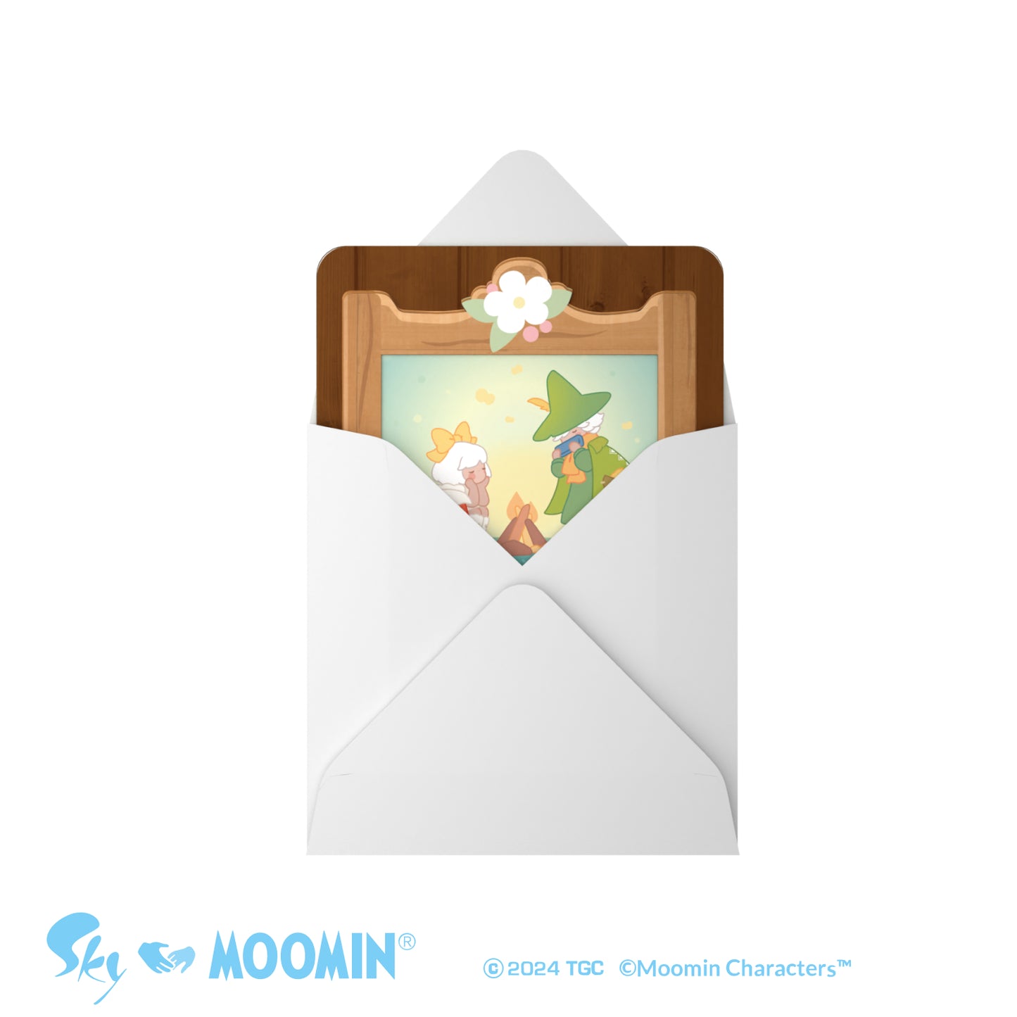 Sky x Moomin 相框贺卡