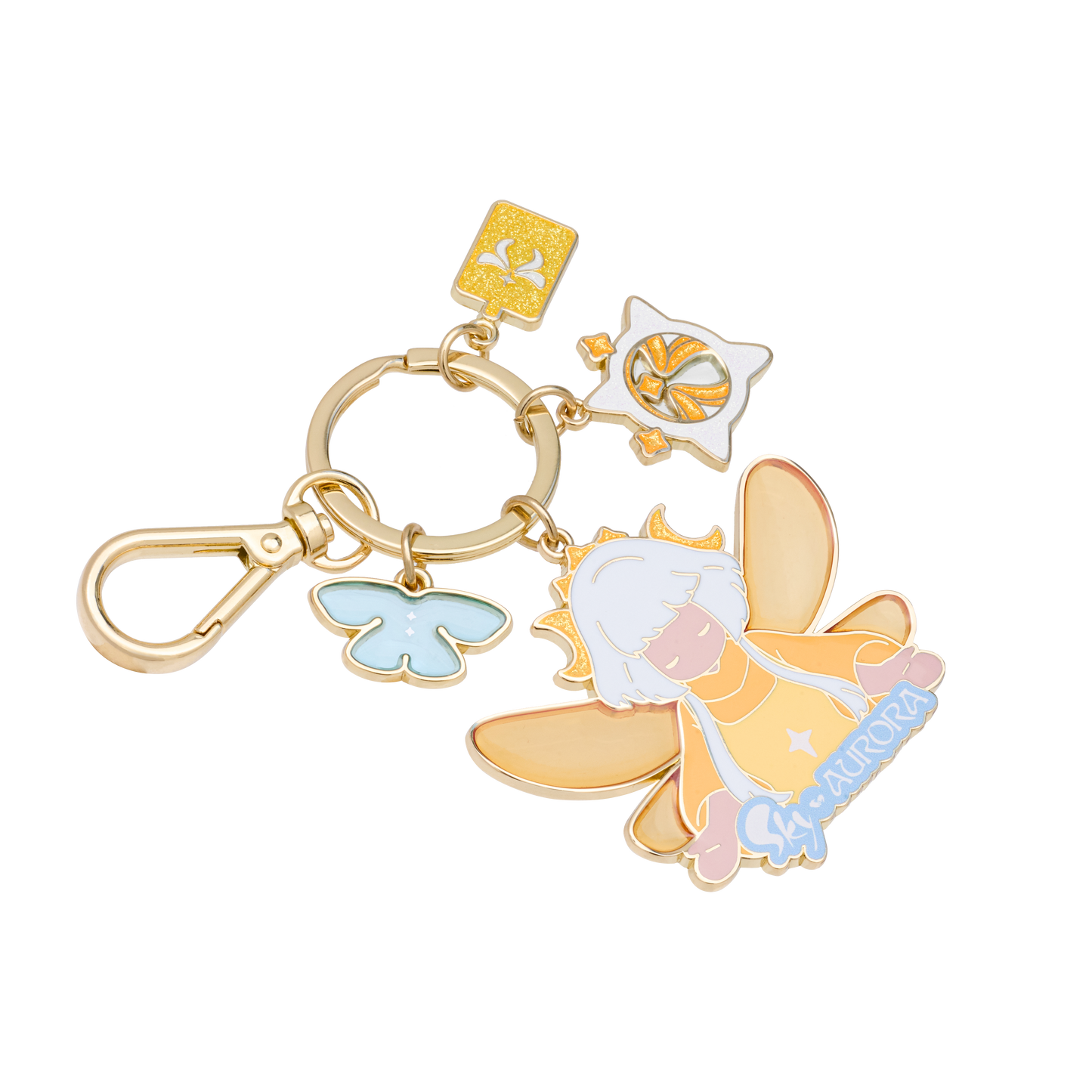 Sky × AURORA 钥匙扣