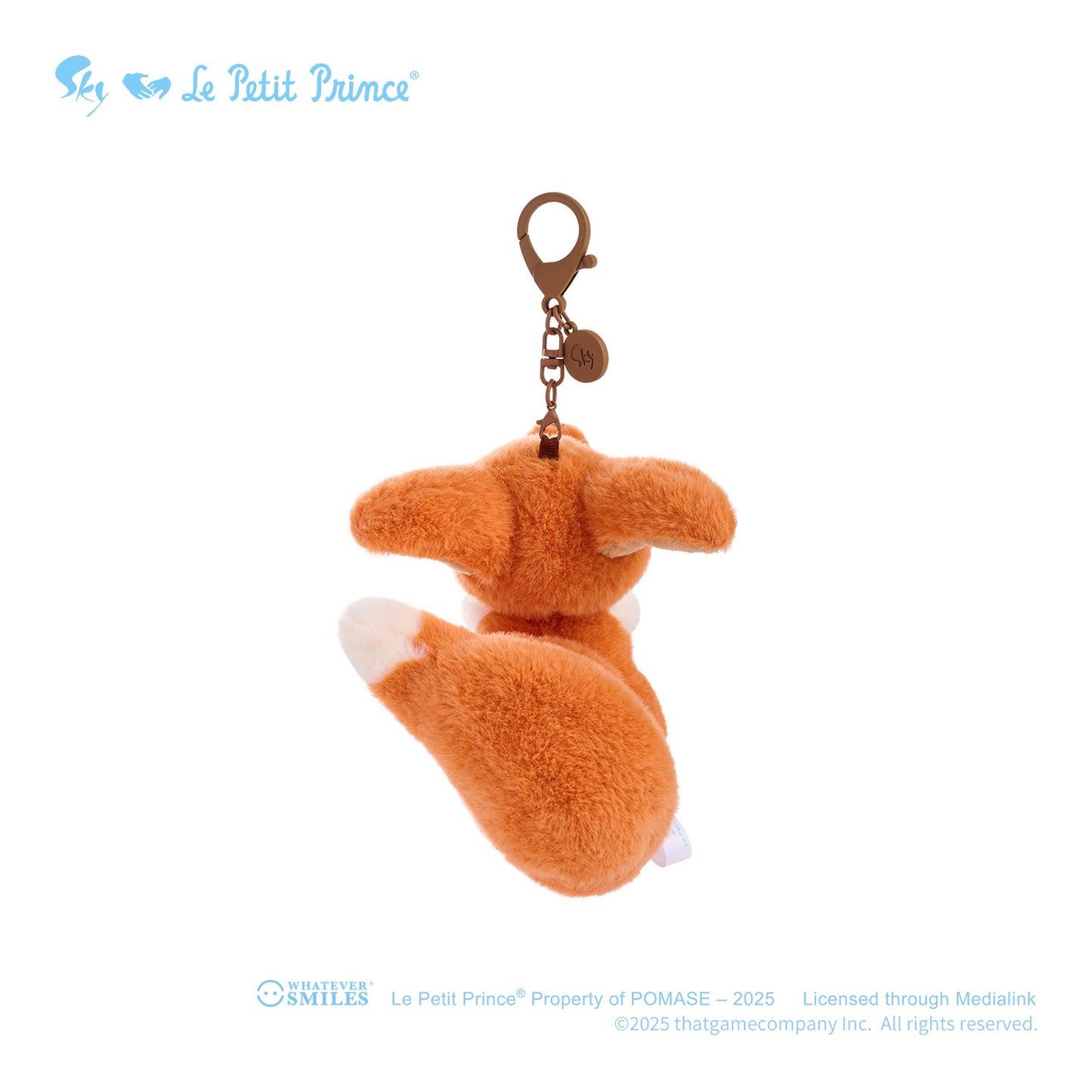 Sky x Le Petit Prince 毛绒别针钥匙扣挂饰 - 狐狸