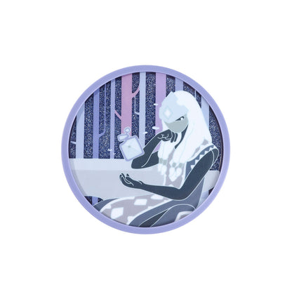 亚克力流沙杯垫