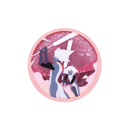 亚克力流沙杯垫