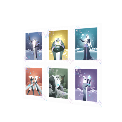 Sky邮票贴纸 - 先祖