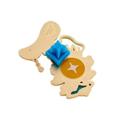 马蹄莲花憩徽章