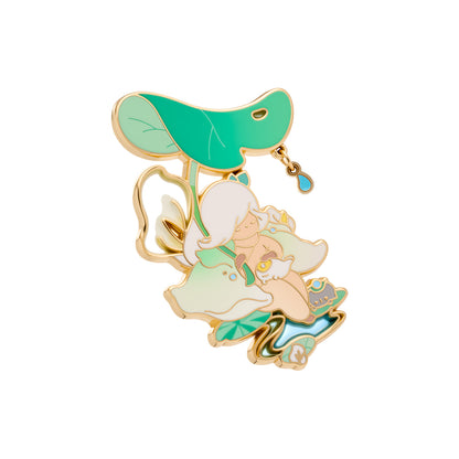 马蹄莲花憩徽章