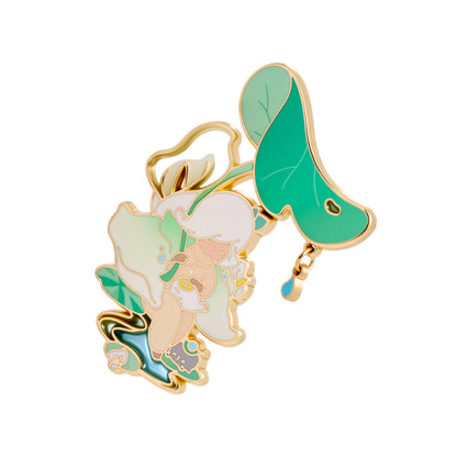 马蹄莲花憩徽章