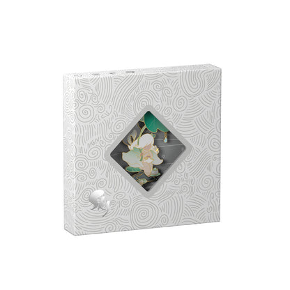 马蹄莲花憩徽章