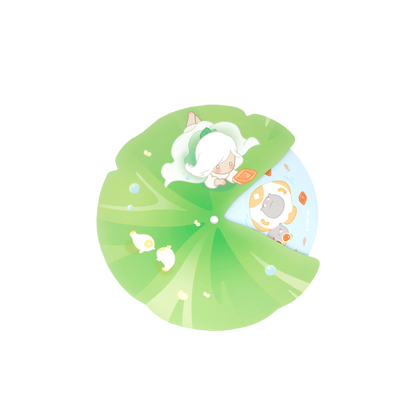 Sky旋转荷叶收藏卡