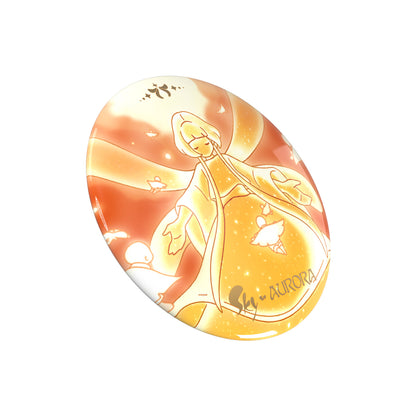 Sky x AURORA 纽扣徽章 I