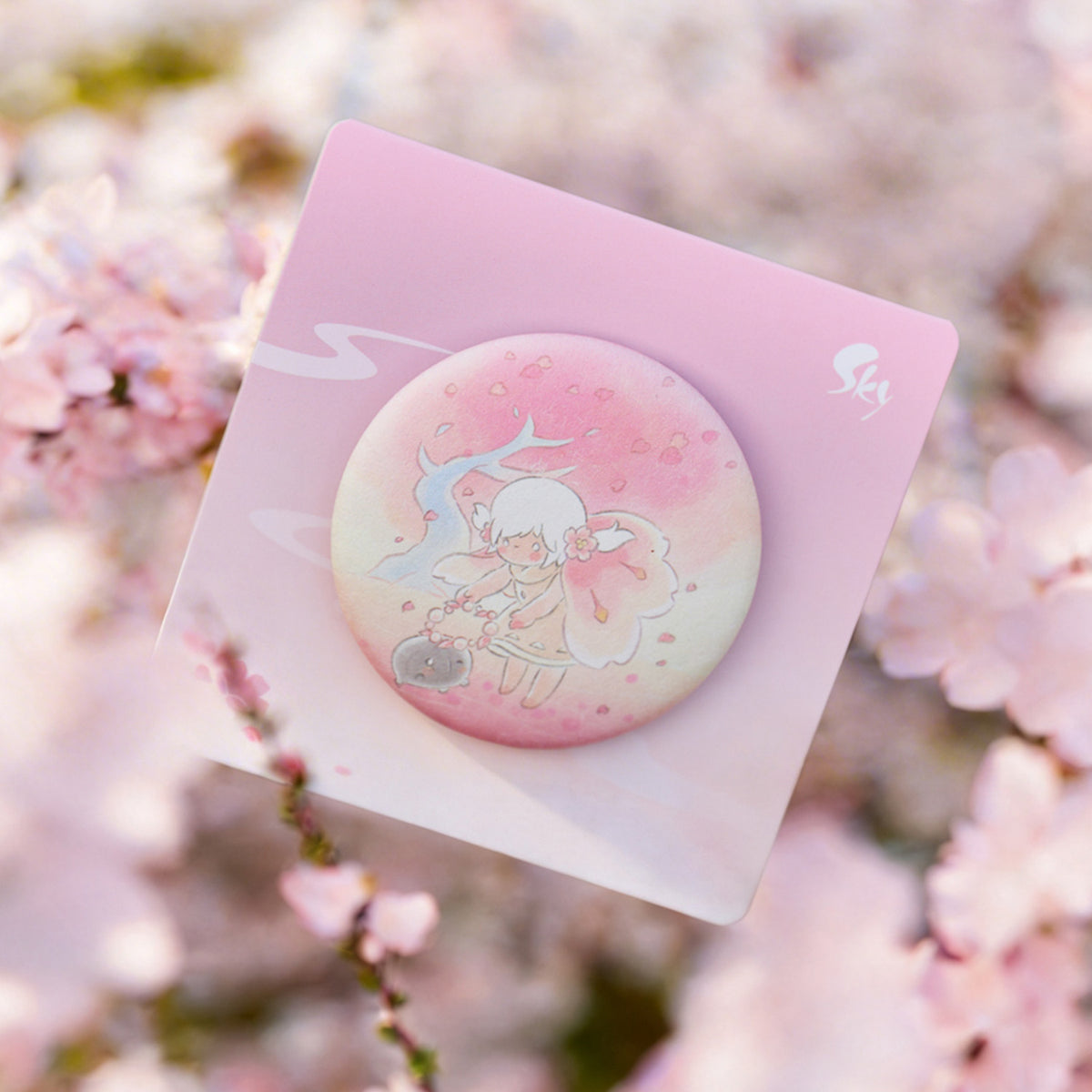 光遇马口铁徽章 - 樱花
