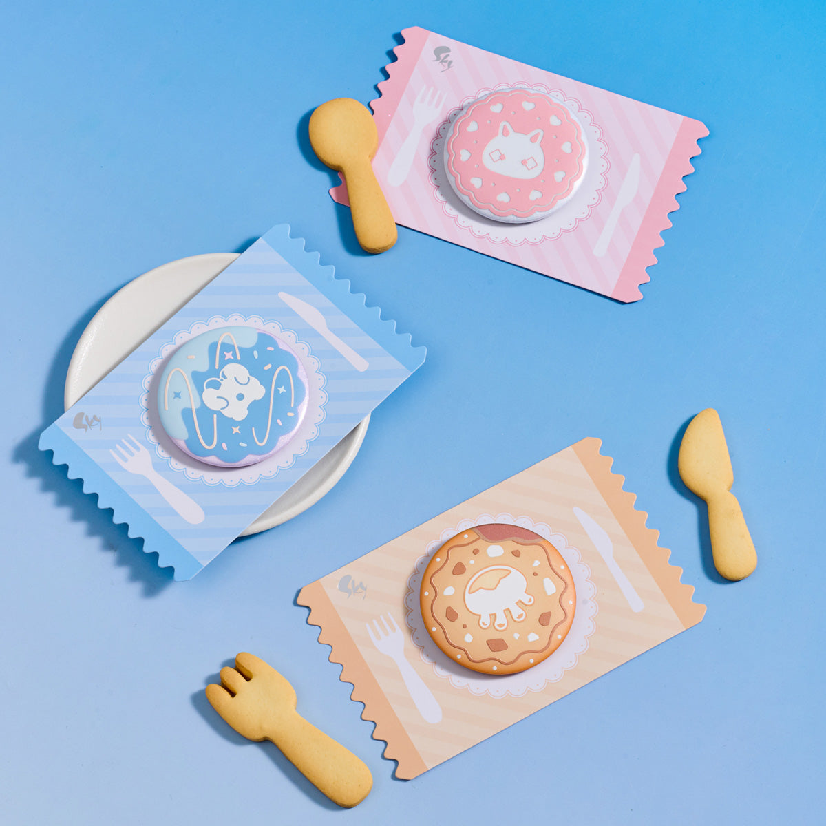 光遇饼干马口铁徽章 - 冥龙