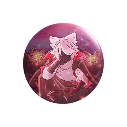 光遇马口铁徽章 - 恶作剧猫耳