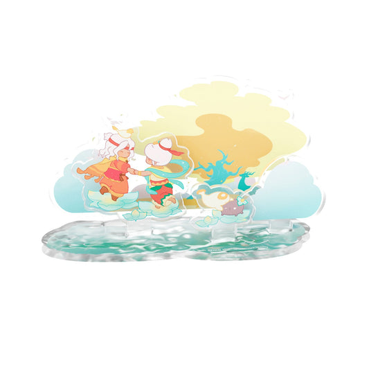 光遇亚克力立牌夹 - 莲畔同游