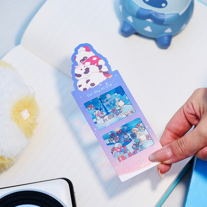 Sky胶片卡- 熊抱雪人