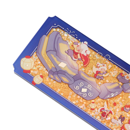 亚克力流沙票根 - 共迎新禧