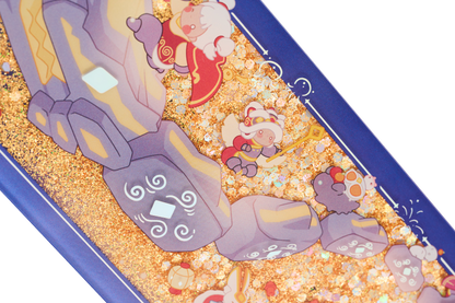 亚克力流沙票根 - 共迎新禧