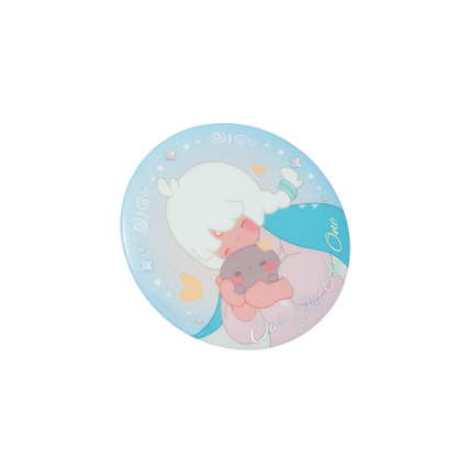 Sky纽扣徽章 - 贴贴