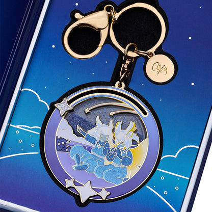 流星雨钥匙扣挂饰