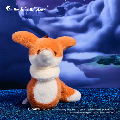 Sky x Le Petit Prince 毛绒别针钥匙扣挂饰 - 狐狸