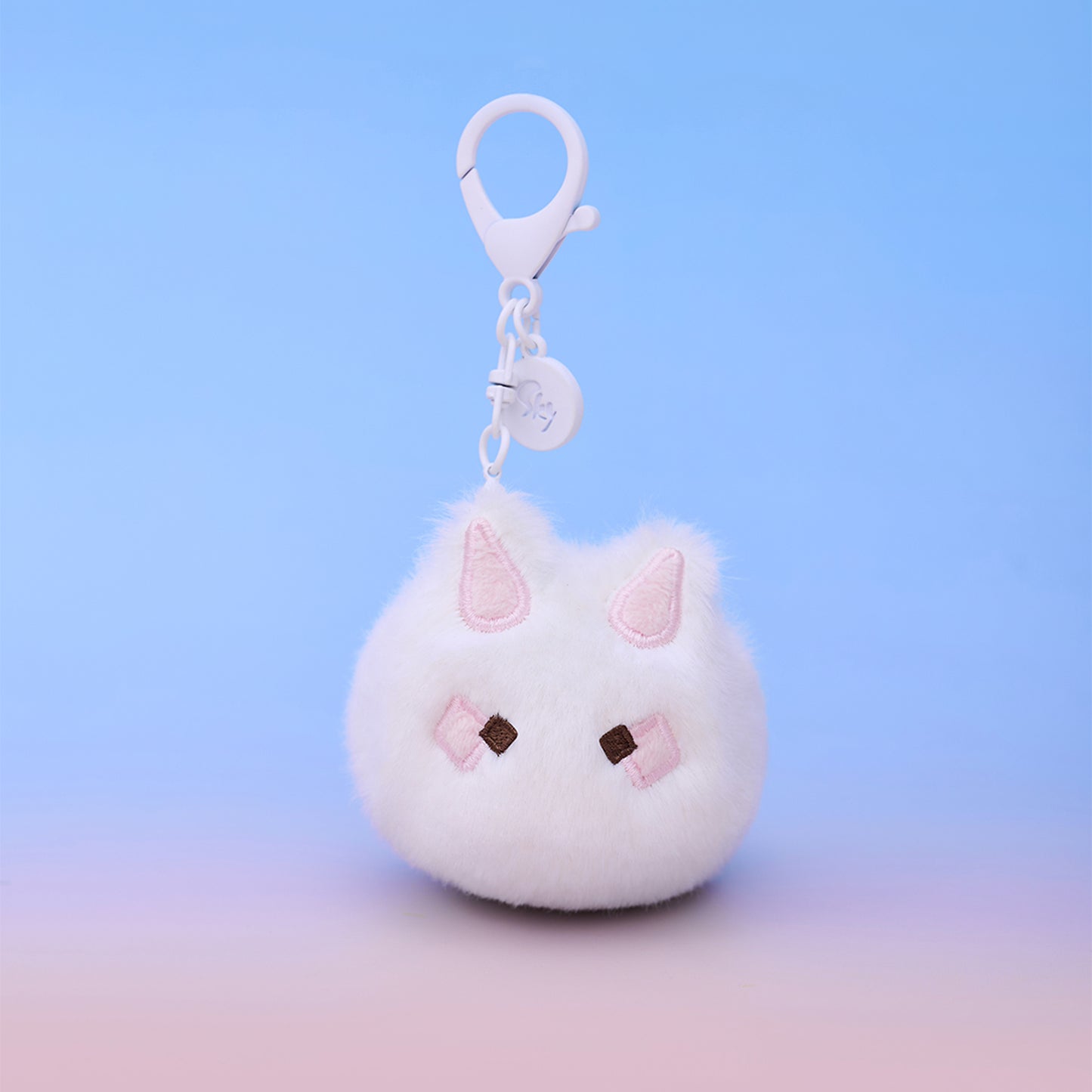 兔子毛绒钥匙扣挂饰