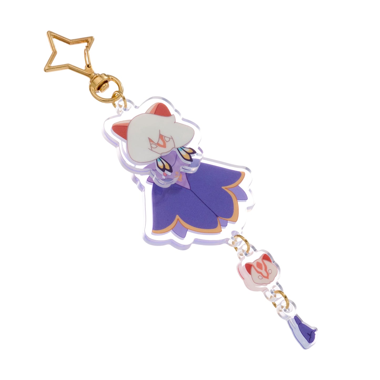 光遇亚克力可晃钥匙扣 - 鼬鼠面具