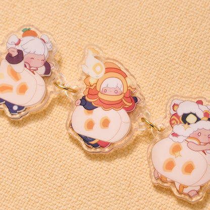 光遇亚克力钥匙扣 - 舞龙