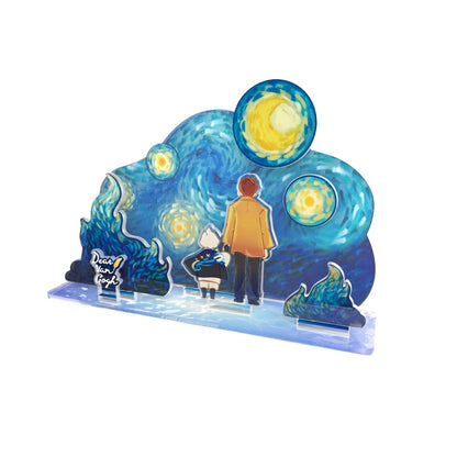 光遇可旋转亚克力立牌夹 - 星空
