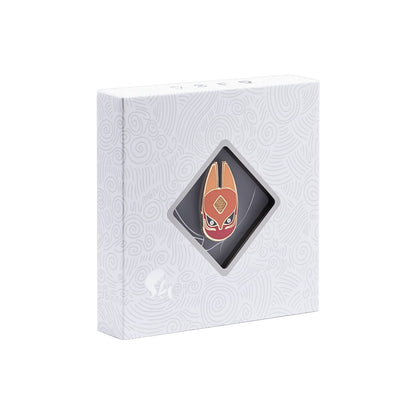 感恩狐狸面具徽章