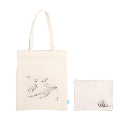 “水天一色”帆布包